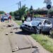 Accident grav în Neamț: tractor cu remorcă și autoturism, implicate într-o coliziune la Girov. O persoană este inconștientă