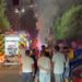 Incendiu violent în Iași: 7 garaje, cuprinse de flăcări pe strada Zugravi