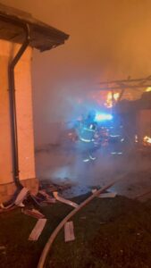 Incendiu la o casă din Slobozia deleni