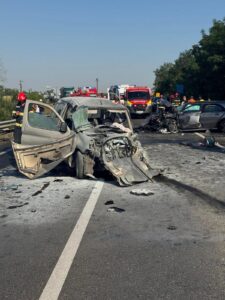 Accident Jena. Foto: DRDP Timisoara