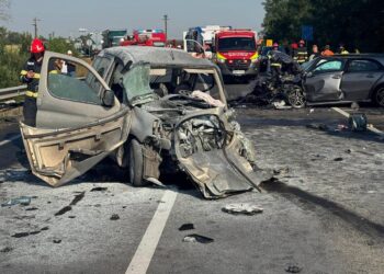 Accident Jena. Foto: DRDP Timisoara