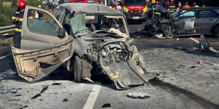 Accident Jena. Foto: DRDP Timisoara