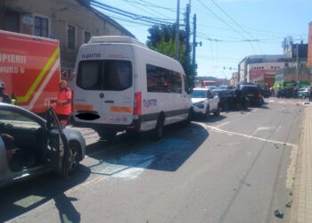 Accident Medias. Foto: ISU Sibiu