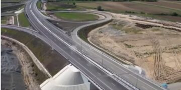 Autostrada Zimbor - Poarta Salajului. Foto: CNAIR