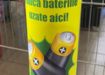 Campanie de colectare a bateriilor uzate în județul Iași. Peste 580 de recipiente au fost amplasate în localități