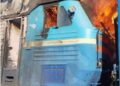 Tren atacat Ucraina