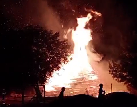 Incendiu Bacau