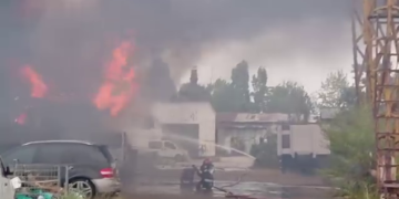 Incendiu hala Ploiesti