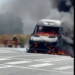 Incendiu microbuz Racaciuni