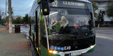 Autobuz CTP Iasi elevi