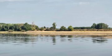 Dunărea, aproape de o treime din debitul normal. Fluviul a ajuns la 1.400 m³/s la Baziaș