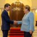 Nicușor Dan și Angela Merkel