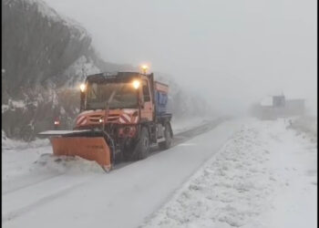 Zăpadă pe transfagarasan