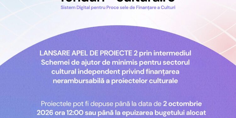 Ministerul Culturii fonduri