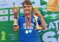 La doar 12 ani, ieșeanul Nicolas Cazacu a devenit campion național la șah rapid, concurând la categoria U16
