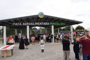 Investiție de peste 1,25 milioane de lei la Miroslava: noua piață agroalimentară a fost inaugurată