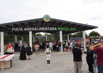 Investiție de peste 1,25 milioane de lei la Miroslava: noua piață agroalimentară a fost inaugurată