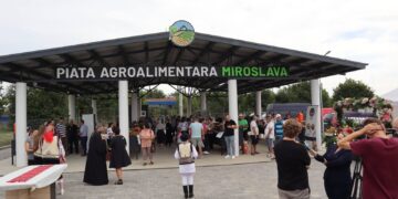 Investiție de peste 1,25 milioane de lei la Miroslava: noua piață agroalimentară a fost inaugurată