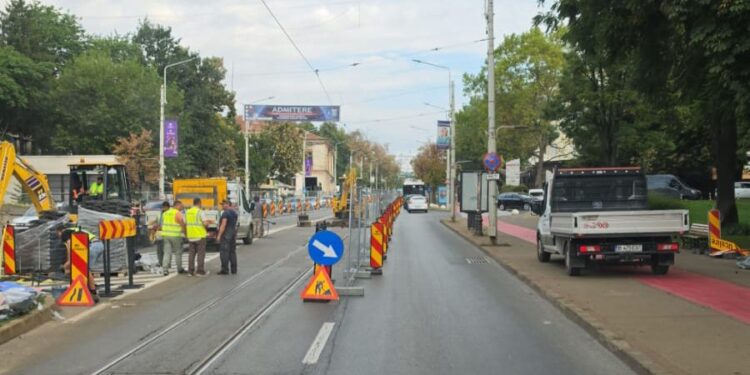 VIDEO-Copoul se schimbă radical: începe șantierul la liniile de tramvai. Ce trebuie să știe toți călătorii