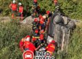 Accident rutier la Schitu Duca: o mașină s-a răsturnat. O persoană a rămas încarcerată