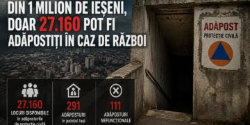 Iașul, vulnerabil în fața unei situații de urgență: doar 27.160 de oameni ar avea loc în adăposturile de protecție civilă