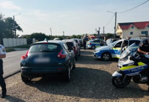 Polițiștii au ieșit în forță pe șoselele din Târgu Frumos. 376 de amenzi și 17 permise reținute