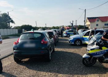 Polițiștii au ieșit în forță pe șoselele din Târgu Frumos. 376 de amenzi și 17 permise reținute