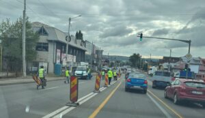 Haos în traficul din Iași, după prima zi de șantier la Pasajul Socola. Cozile din Bucium au ajuns până la Trei Sarmale
