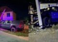Alerta de dronă a pus Armata pe jar. Operațiunea s-a terminat cu o autospecială făcută praf și un militar băut la volan