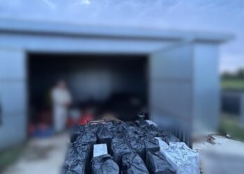 Descinderi în Iași: peste 280.000 de țigarete și o armă, găsite în urma a 10 percheziții. Un bărbat a fost reținut