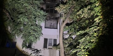 apartament incendiat Galati