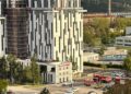Incendiu la viitorul Spital Elytis din Iași. Focul a pornit în timpul unor lucrări de sudură