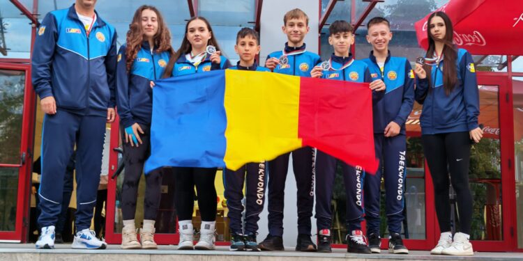 21 de medalii pentru C.S. Shim Jang Iași la trei competiții internaționale de taekwondo