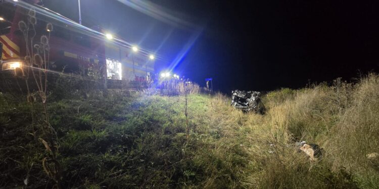 Accident mortal pe centura Rădăuțiului. Un bărbat de 32 de ani a murit după ce mașina s-a răsturnat