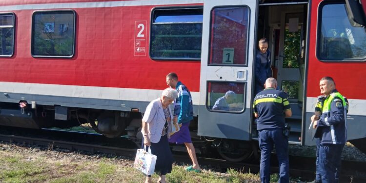 Accident feroviar în zona Gării Nicolina din Iași. O femeie este implicată în incident