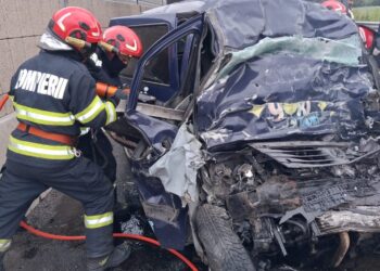 Accident cu doi morți centura Galați