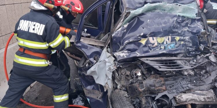 Accident cu doi morți centura Galați