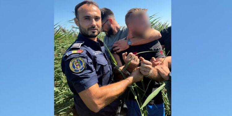 Fugarul care a abandonat mașina în Mehedinți a fost prins în Dolj. Unde l-au găsit polițiștii