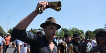 Protest de amploare al fermierilor în București. Jandarmeria anunță filtre la intrarea în Capitală și posibile restricții de trafic