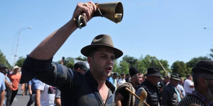 Protest de amploare al fermierilor în București. Jandarmeria anunță filtre la intrarea în Capitală și posibile restricții de trafic