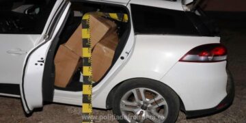 100.000 de țigarete, ascunse în zece cutii de carton. Captură de 125.000 de lei la Iași