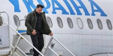 Volodimir Zelenski a intrat discret în România și a plecat spre New York de pe Aeroportul Suceava