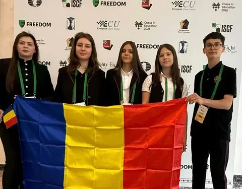 Performanță mondială pentru Colegiul „Costache Negruzzi” din Iași. Locul 8 obținut la Campionatul Mondial de Șah Școlar