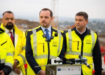Spitalul Regional de Urgență Iași prinde contur. Alexandru Rogobete: „Până la finalul anului estimăm finalizarea structurii până la nivelul parterului”