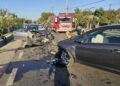 Iași | Coliziune violentă între două autoturisme în localitatea Dancu 