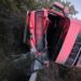 Iași | Camion răsturnat pe DN 24, în localitatea Păun, comuna Bârnova