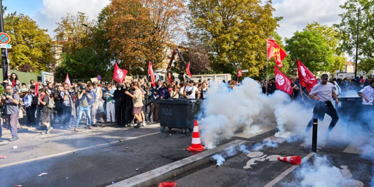 Proteste elevi Franța