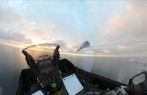 Drone doborâte de avioanele F16 