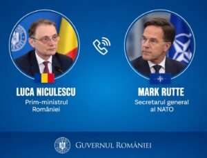 Premierul convorbire telefonică cu șeful NATO 