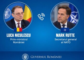 Premierul convorbire telefonică cu șeful NATO
